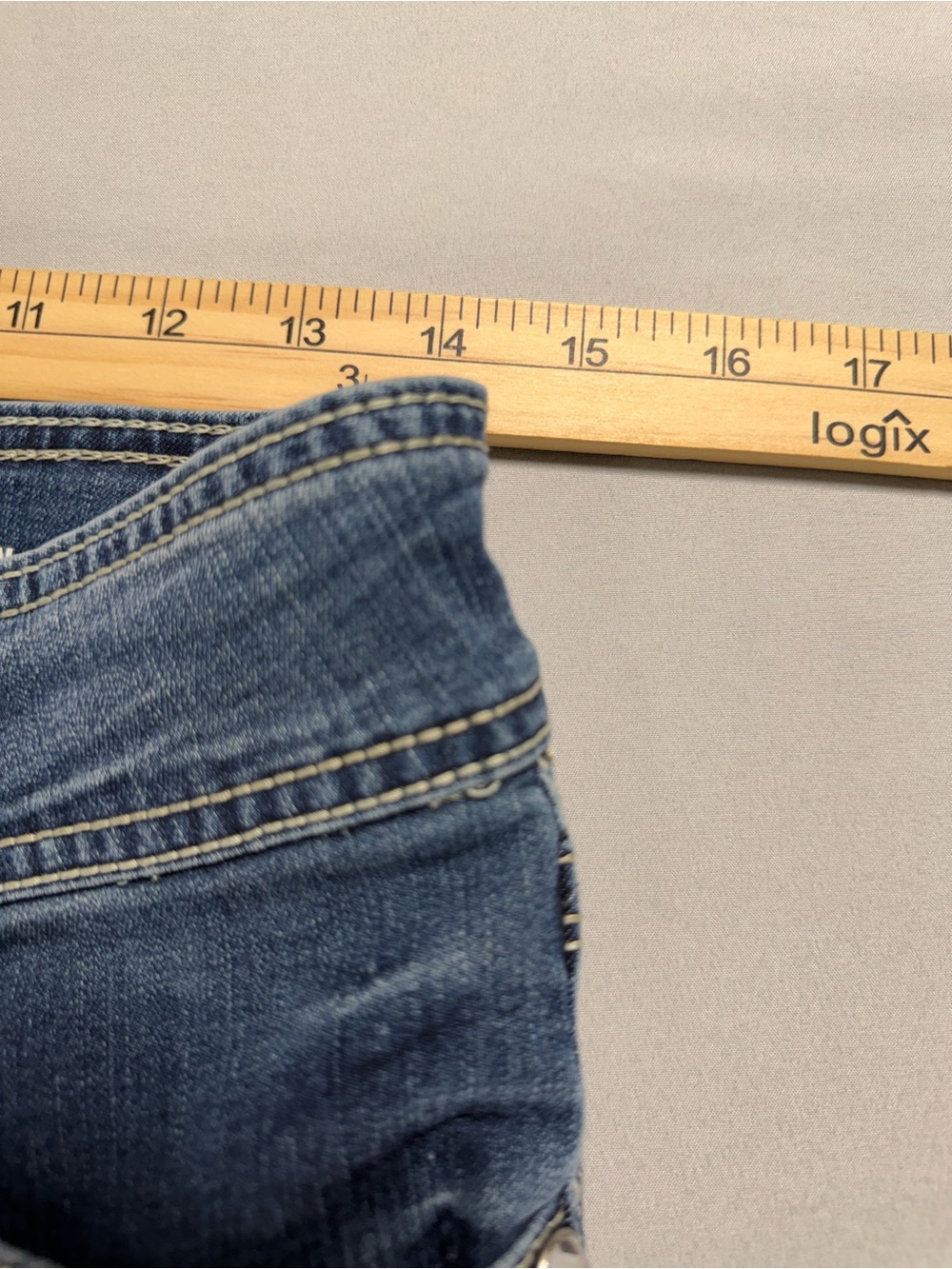 WallFlower "The Luscious Curvy" mid-rise denim jeans Sz 9R #927 - Picture 6 of 12